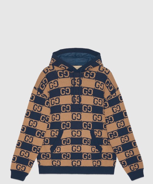 [GUCCI-구찌]GG 코튼 자카드 후드 점퍼 752097