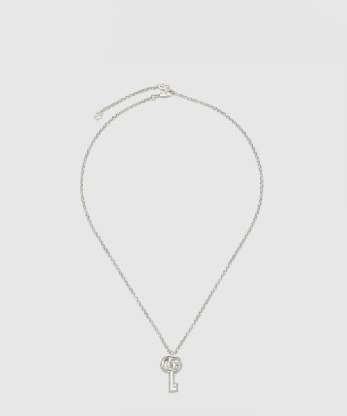 [GUCCI-구찌]GG 마몽 키 참 목걸이 770723