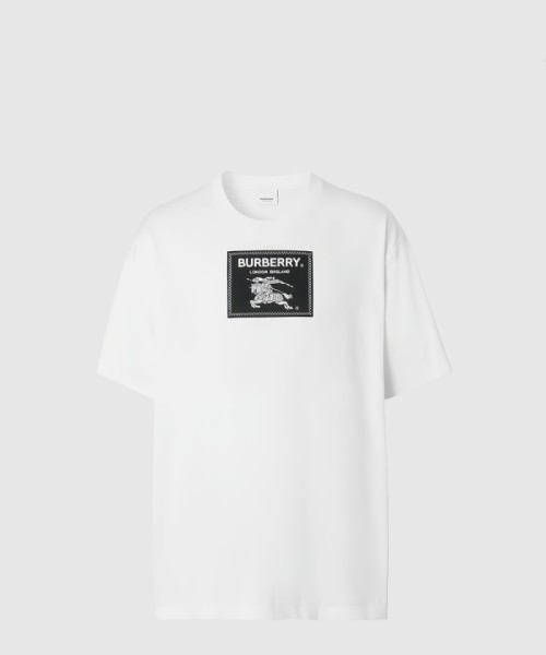 [BURBERRY-버버리]프로섬 라벨 반팔 티셔츠 80643971