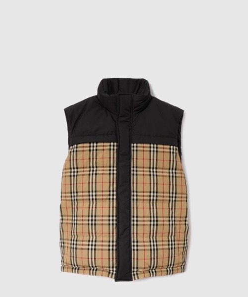 [BURBERRY-버버리]리버시블 민소매 재킷 80713661