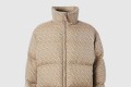 [BURBERRY-버버리]모노그램 모티프 자카드 구스 다운 패딩 80585421