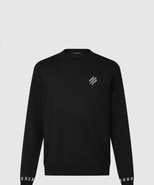 [LOUIS VUITTON-루이비통]롱 슬리브드 코튼 크루넥 1AFQSS