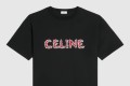 [CELINE-셀린느]라인스톤 루즈핏 티셔츠 2X49F6