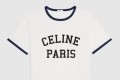 [CELINE-셀린느]루즈 티셔츠 코튼 저지 오프 2X45M6