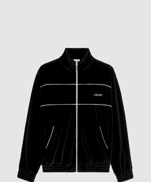 [CELINE-셀린느]벨벳 저지 트랙수트 재킷 2Y69B7