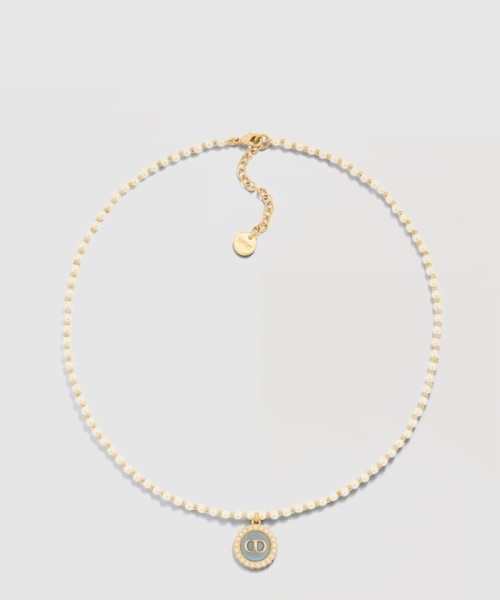 [DIOR-디올]쁘띠 CD 스터드 목걸이 N2781