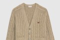 [CELINE-셀린느]케이블 니트 트리옹프 가디건 2AD5G3
