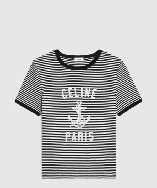 [CELINE-셀린느]앵커 티셔츠 인 스트라이프 저지 2X80D3
