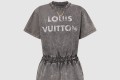 [LOUIS VUITTON-루이비통]빈티지 이펙트 루이 비통 티셔츠 드레스 1AFLQQ