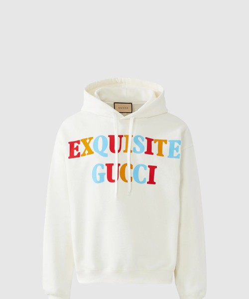 [GUCCI-구찌]익스퀴짓 로고 후드티 700120