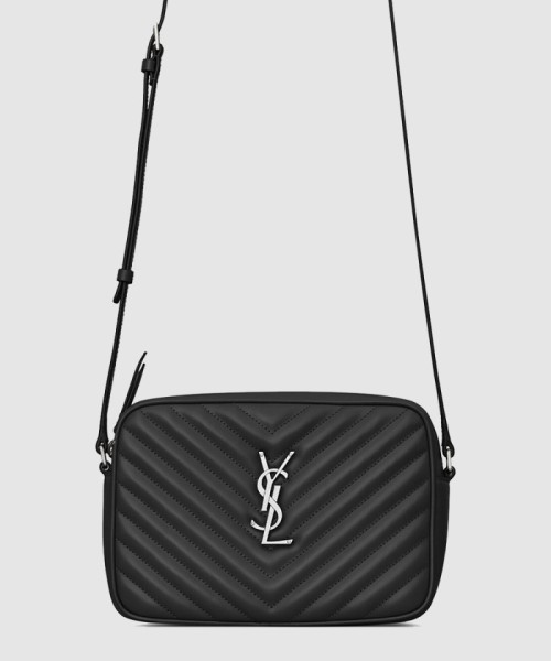 [SAINT LAURENT-생로랑]퀼트 처리된 가죽 소재의 LOU 카메라백 761554