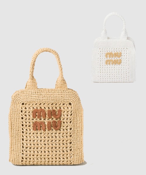 [MIUMIU-미우미우]라피아 효과 5BA283