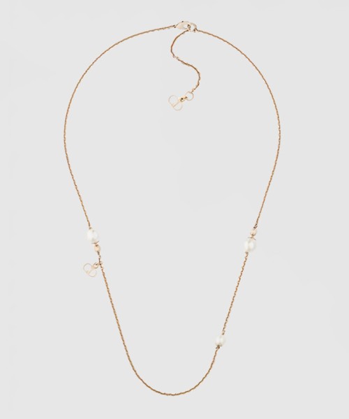 [DIOR-디올]라 쁘띠 트라이벌 레진 펄 목걸이 N0707