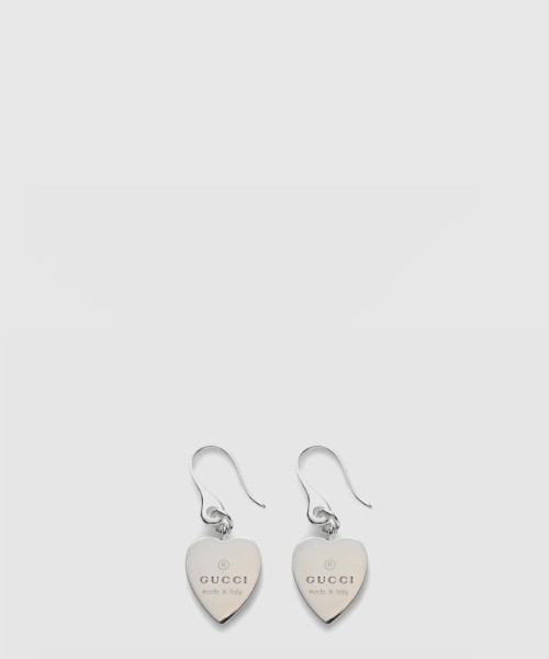 [GUCCI-구찌]하트 실버 귀걸이 223993