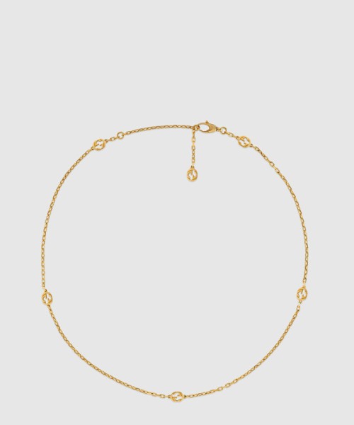 [GUCCI-구찌]인터로킹 목걸이 629901