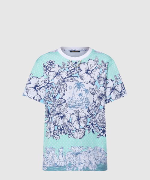 [LOUIS VUITTON-루이비통]그래픽 프린트 티셔츠 1AFTOB