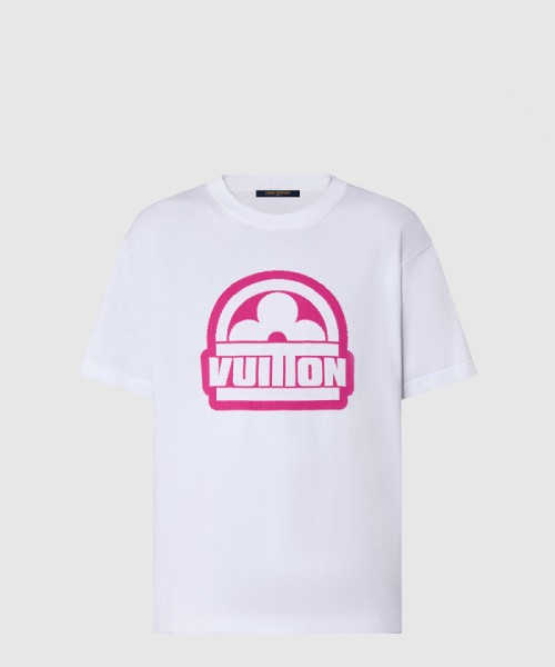 [LOUIS VUITTON-루이비통]코튼 쇼트 슬리브드 크루넥 1ABJ8M