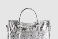[BALENCIAGA-발렌시아가]르 시티 스몰 메탈라이즈드 백 실버 797789