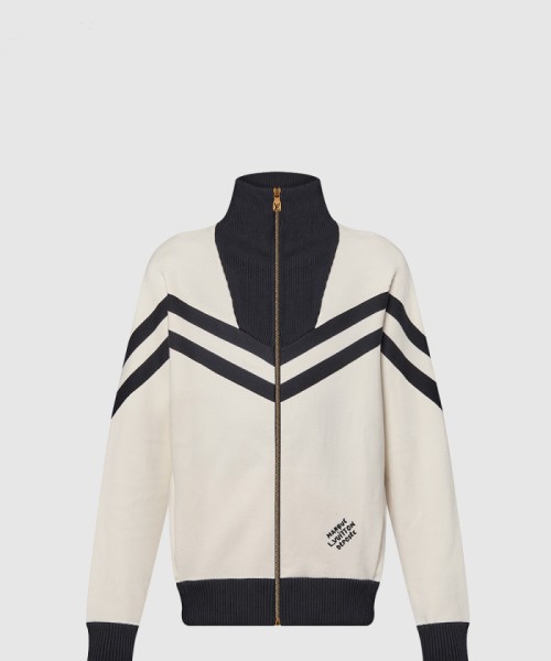 [LOUIS VUITTON-루이비통]니티드 코튼 세일러 블루종 1AFQPW