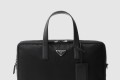 [PRADA-프라다]리나일론 및 사피아노 가죽 브리프케이스 2VE005