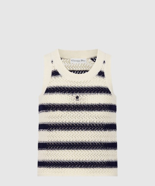 [DIOR-디올]크롭 탱크 탑 444T0