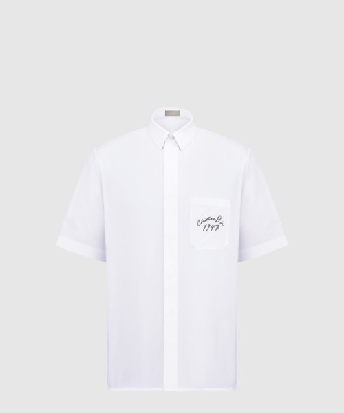 [DIOR-디올]핸드라이팅 반소매 셔츠 493C5