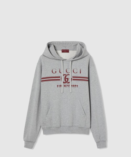 [GUCCI-구찌]코튼 저지 후드 스웨트셔츠 788771