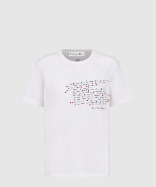 [DIOR-디올]자수 티셔츠 453T0
