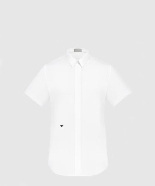 [DIOR-디올]꿀벌 자수 반소매 셔츠 733C5