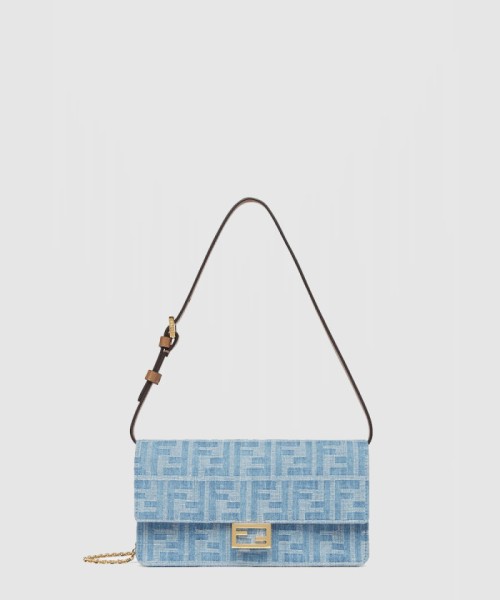 [FENDI-펜디]바게트 체인 지갑 8M0498