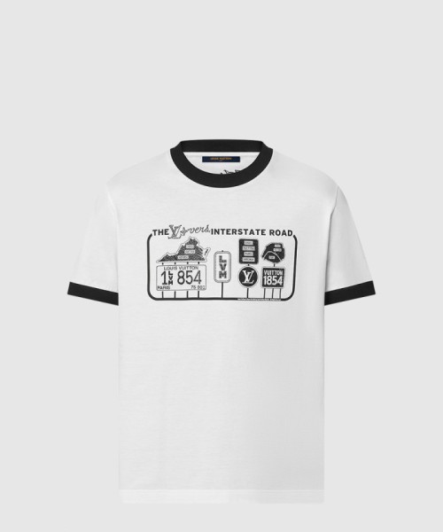 [LOUIS VUITTON-루이비통]엠벨리시드 코튼 티셔츠 1AFXO1