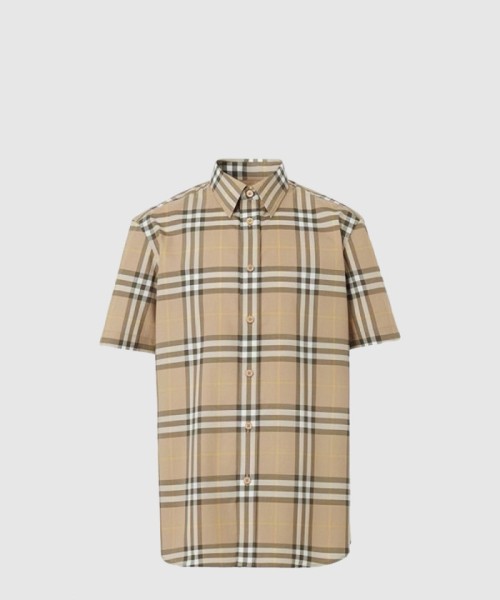 [BURBERRY-버버리]체크 코튼 셔츠 80576321