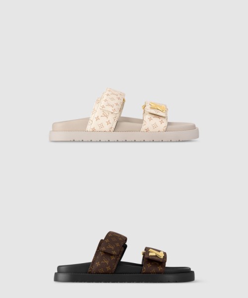 [LOUIS VUITTON-루이비통]선셋 플랫 컴포트 샌들 1AD1HK