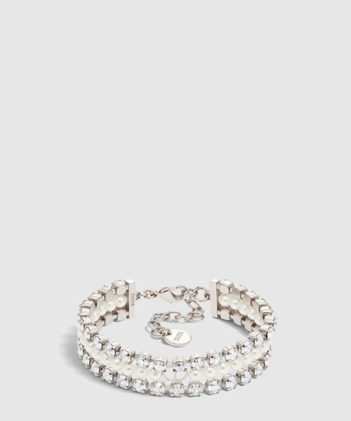 [DIOR-디올]스파클 진주 크리스탈 팔찌 B2459