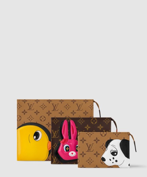 [LOUIS VUITTON-루이비통]트리오 토일렛 파우치 M11254