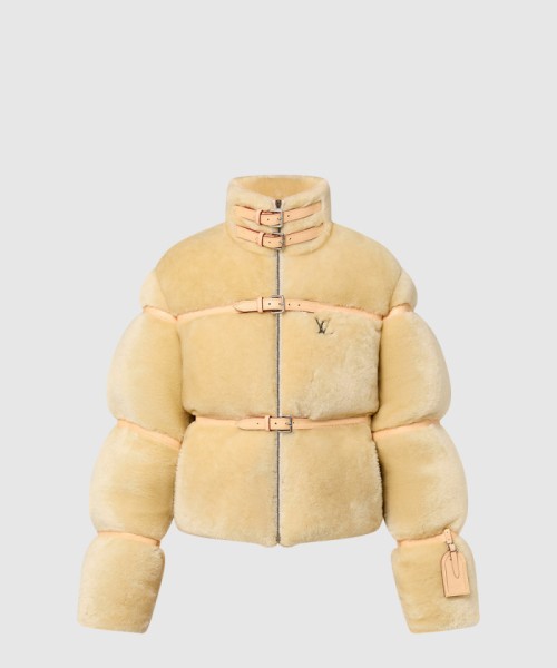 [LOUIS VUITTON-루이비통]시어링 다운 블루종 1ABZJX