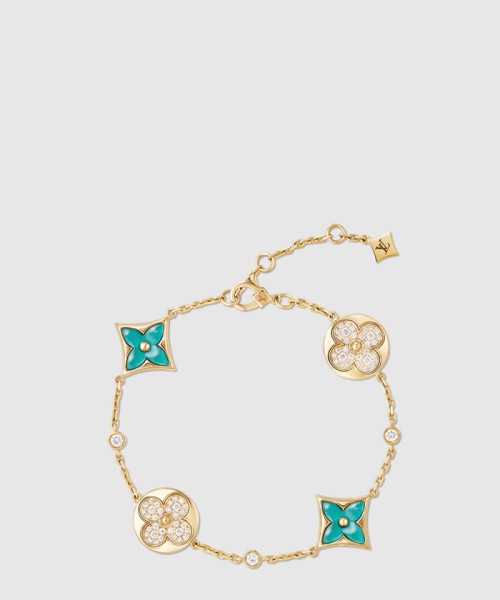 [LOUIS VUITTON-루이비통]컬러 블라썸 BB 멀티 패턴 팔찌 Q05979
