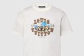 [LOUIS VUITTON-루이비통]그래픽 코튼 앤드 리넨 블렌드 티셔츠 1AFWUR