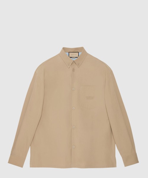 [GUCCI-구찌]헤비 코튼 포플린 셔츠 762164