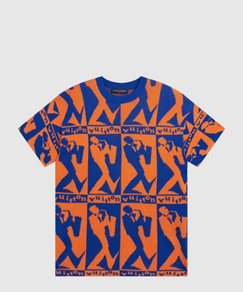 [LOUIS VUITTON-루이비통]재즈 플라이어스 반팔 니트 1AAU5M