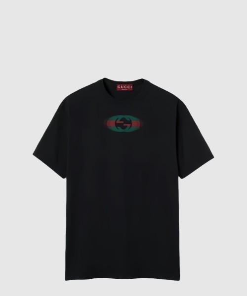 [GUCCI-구찌]로고 프린트 티셔츠 795957