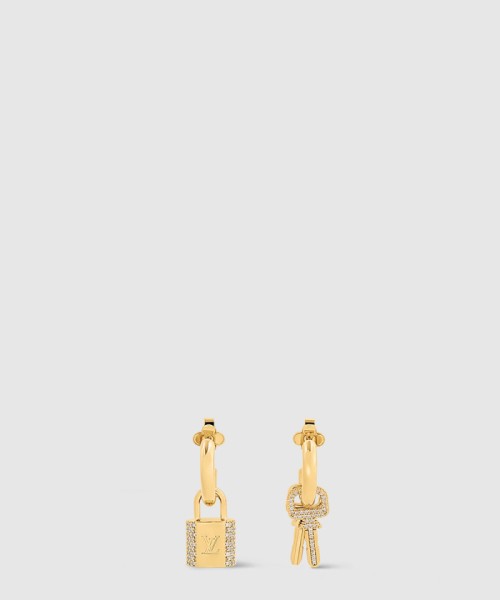 [LOUIS VUITTON-루이비통]LV 자물쇠 귀걸이 M01583