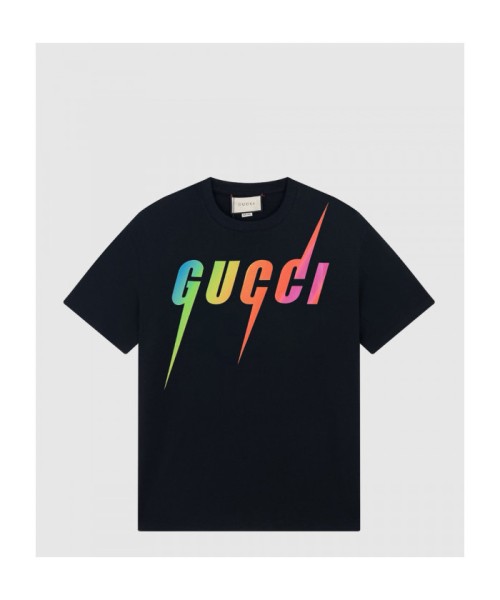 [GUCCI-구찌]로고 프린트 반팔 616036