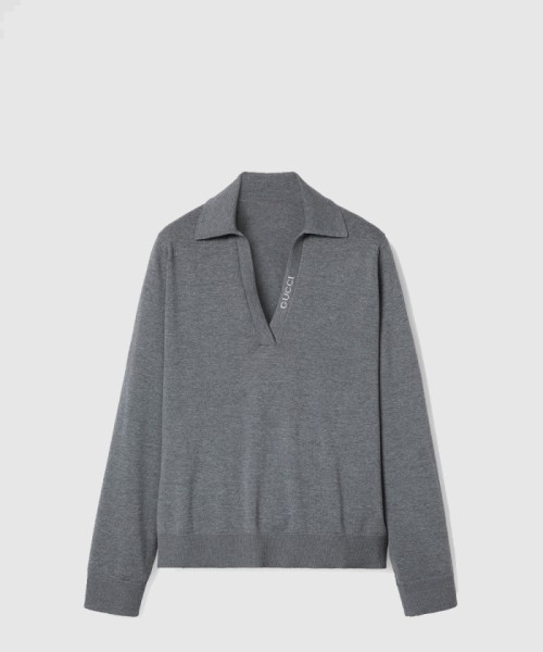 [GUCCI-구찌]디테일 폴로 니트 셔츠 793883