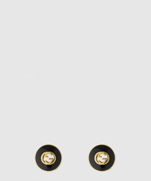 [GUCCI-구찌]인터로킹 스터드 귀걸이 786554