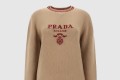 [PRADA-프라다]캐시미어 및 울 로고 크루넥 스웨터 P24G1V