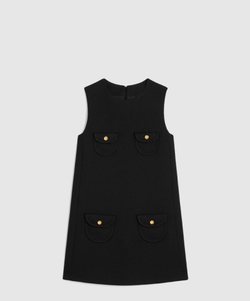 [CELINE-셀린느]트라페즈 미니 스커트 2R94N3