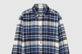 [CELINE-셀린느]플레이드 체크 코튼 플란넬 셔츠 2C59A3