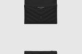 [SAINT LAURENT-생로랑]CASSANDRE MATELASSÉ FRAGMENTS 플랩 카드 케이스 612808