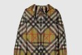 [BURBERRY-버버리]레이어드 체크 후드 패딩 자켓 8063689
